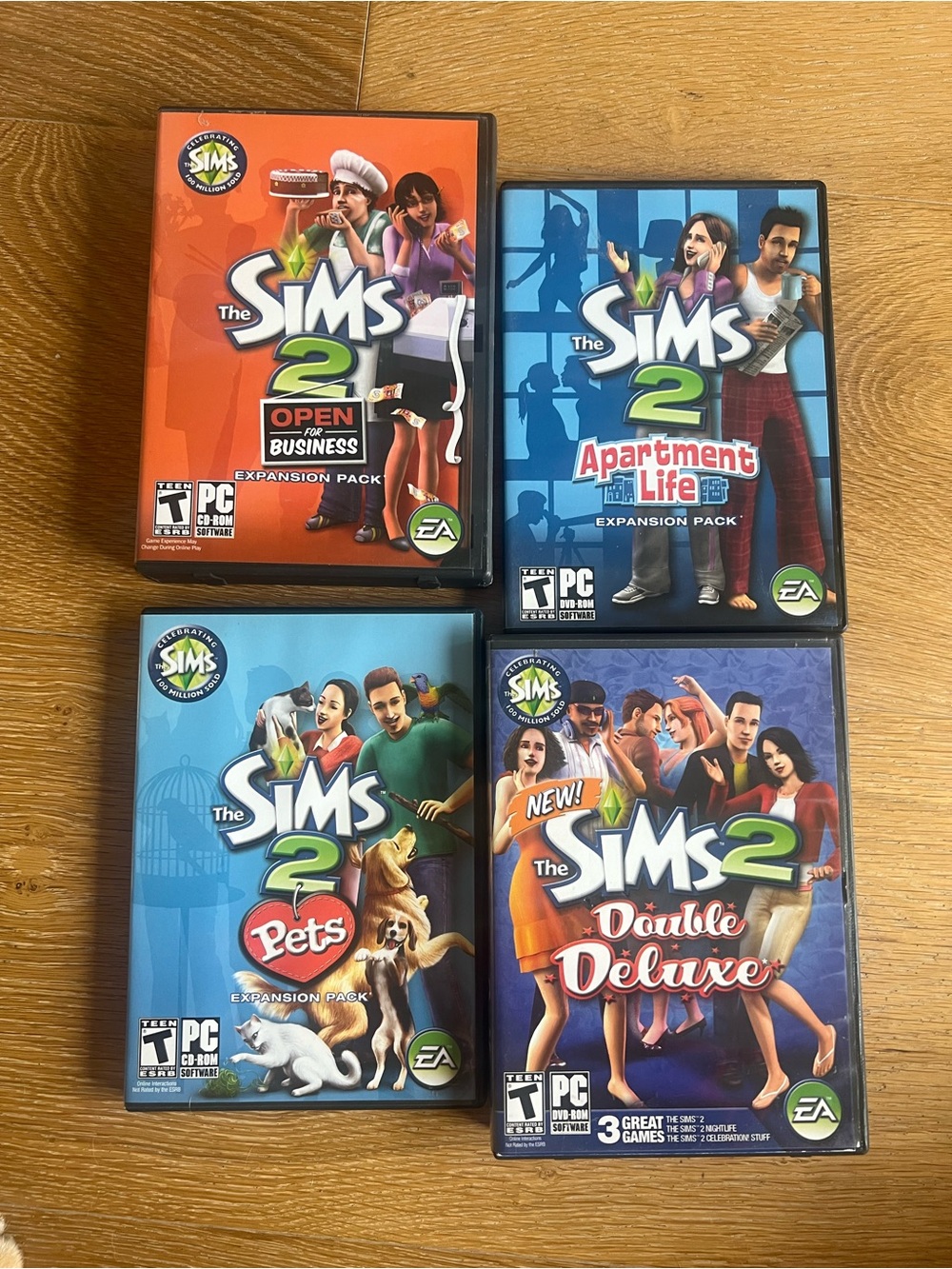 The Sims 2 Expansion Pack Bundle - Assorted Color Covers